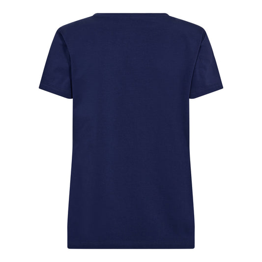 COCOUTURE LOGO TEE - NAVY - CO'COUTURE