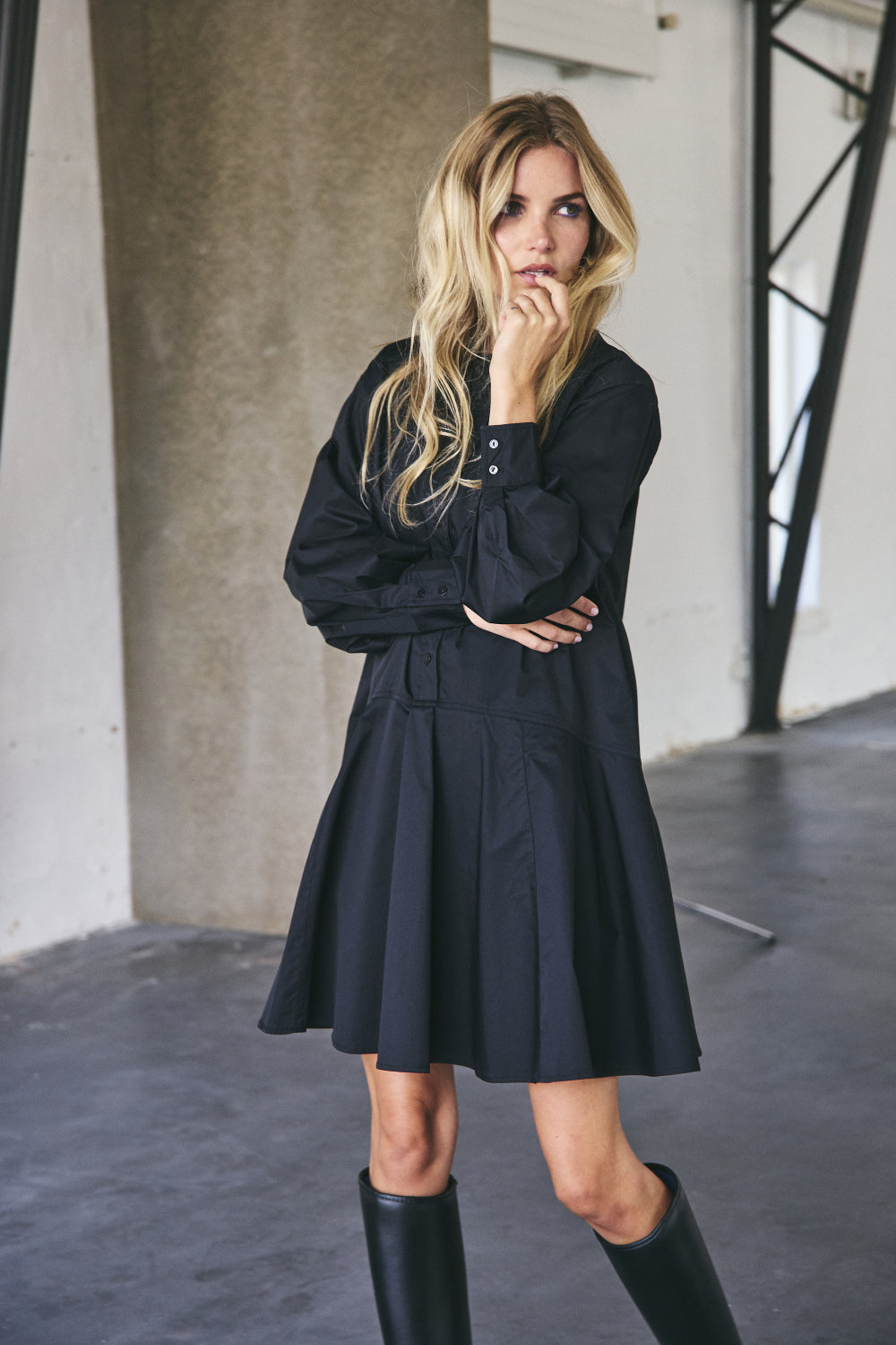 POPPY SHIRT DRESS  -CO'COUTURE