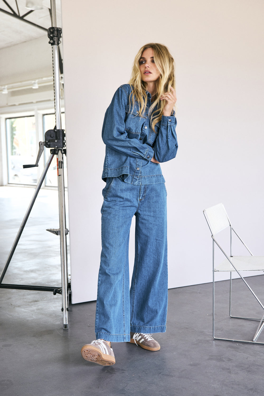 DELINA DENIM PANTS - CO'COUTURE