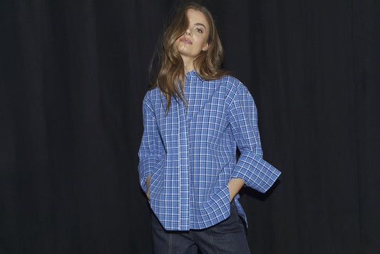 ANGELICA CHECK SHIRT - CO'COUTURE