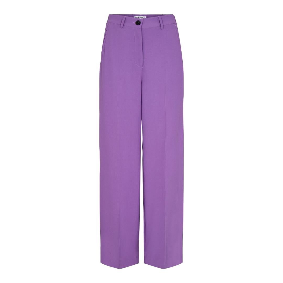 NEW FLASH WIDE PANTS - VIOLET - CO'COUTURE